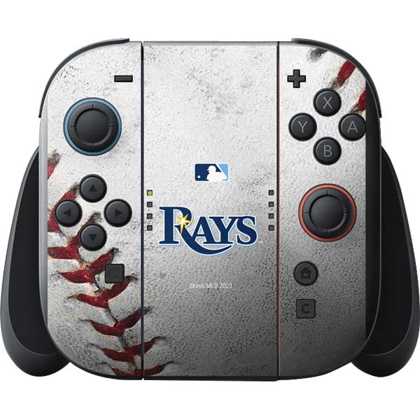 MLB Tampa Bay Rays Game Ball Nintendo Switch 2 (2025) with Joy-Con Skin
