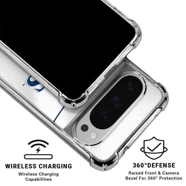 MLB Tampa Bay Rays Home Jersey Google Pixel 10 Pro XL Clear Case