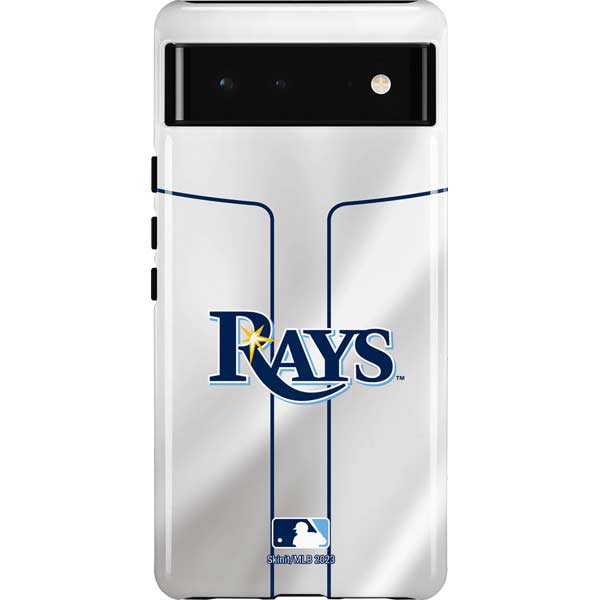MLB Tampa Bay Rays Home Jersey Pixel Cases