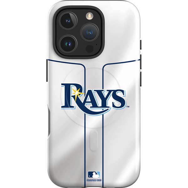 MLB Tampa Bay Rays Home Jersey iPhone 16 Pro Max Magsafe Impact Case