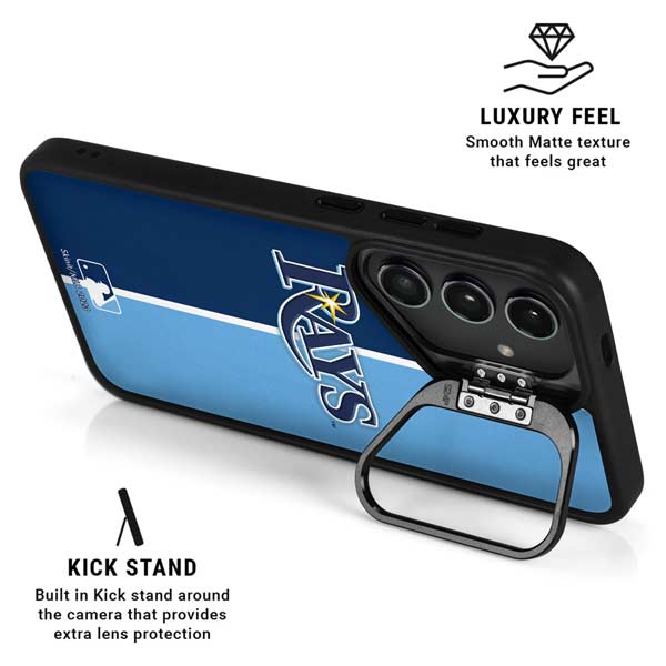 MLB Tampa Bay Rays Split Galaxy S26 Plus Kickstand Case