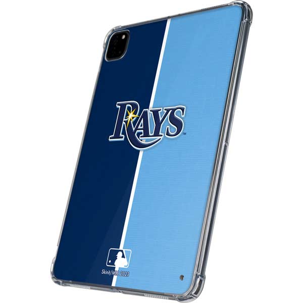MLB Tampa Bay Rays Split iPad Pro 11in (2024) Clear Case