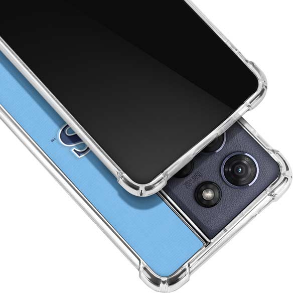 MLB Tampa Bay Rays Split Moto G Power 5G (2025) Clear Case