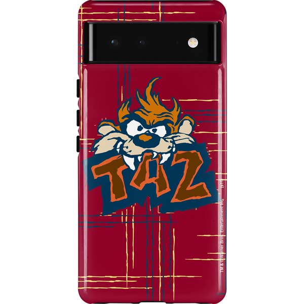 Looney Tunes Tasmanian Devil Bite Pixel Cases