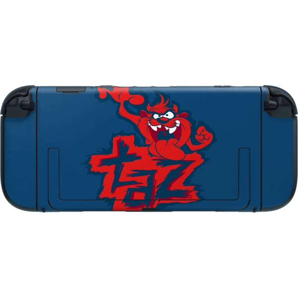 Looney Tunes Tasmanian Devil Blue Nintendo Switch 2 (2025) with Joy-Con Skin
