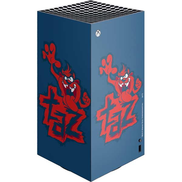 Looney Tunes Tasmanian Devil Blue Xbox Series X Skins