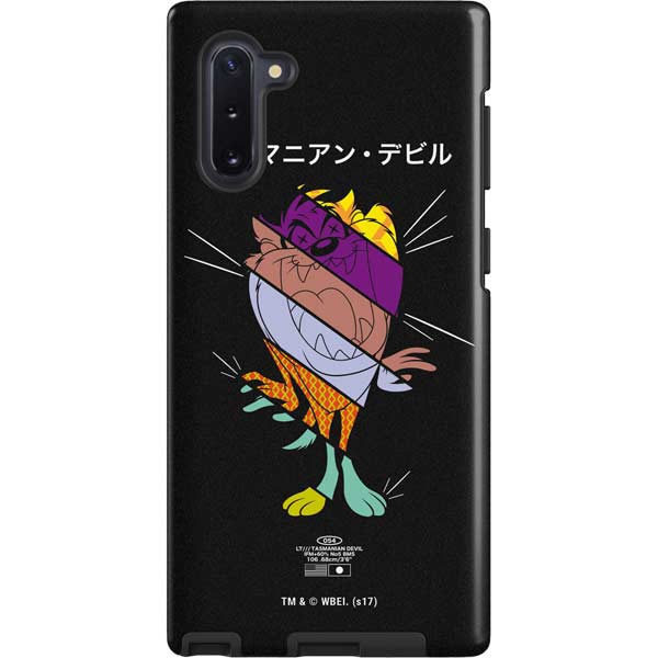 Looney Tunes Tasmanian Devil Sliced Juxtapose Galaxy Cases