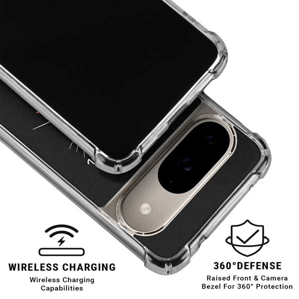Looney Tunes Tasmanian Devil Sliced Juxtapose Google Pixel 10 Clear Case