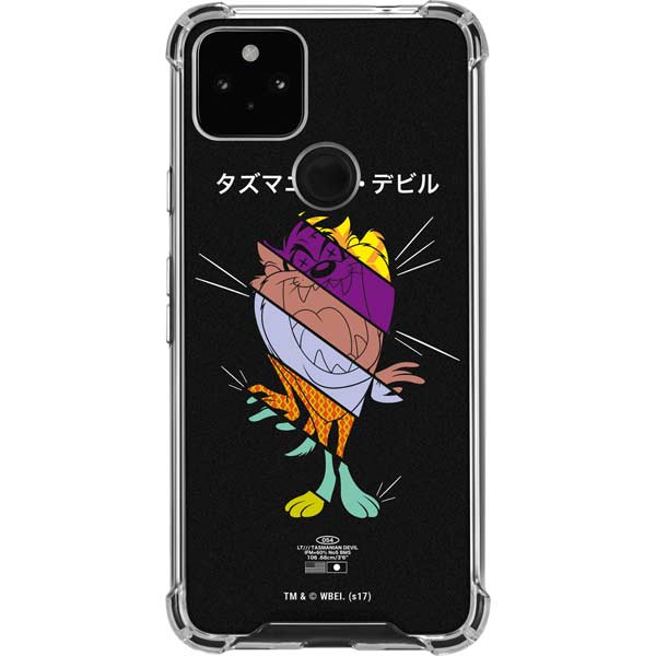 Looney Tunes Tasmanian Devil Sliced Juxtapose Pixel Cases
