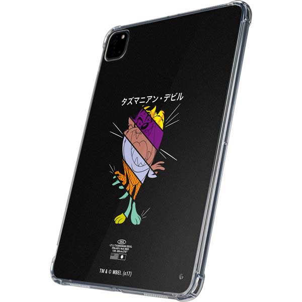 Looney Tunes Tasmanian Devil Sliced Juxtapose iPad Pro 11in (2024) Clear Case
