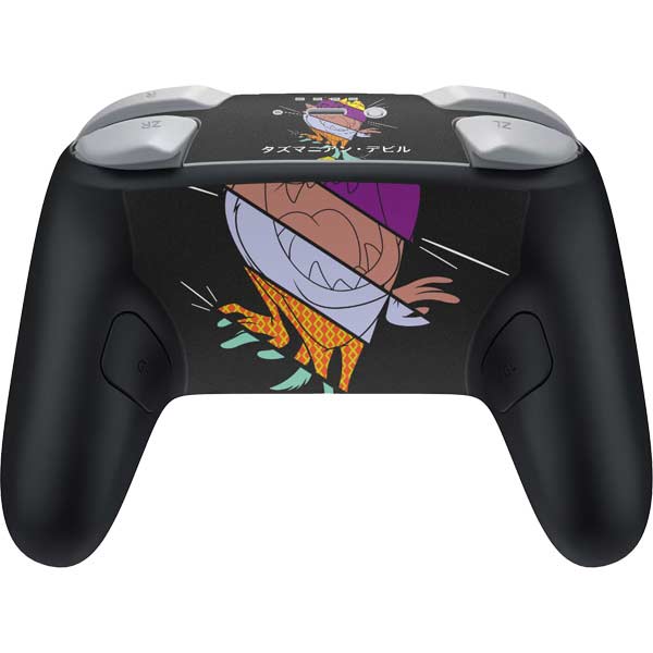 Looney Tunes Tasmanian Devil Sliced Juxtapose Nintendo Switch 2 (2025) Pro Controller Skin