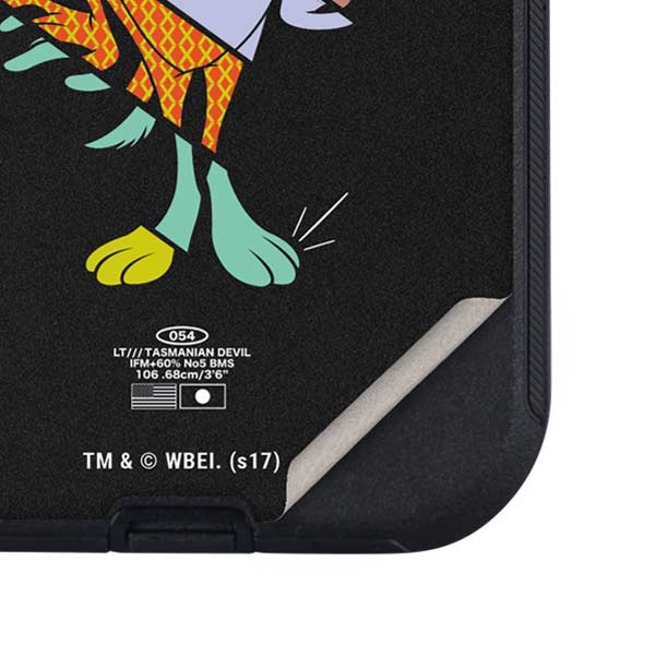 Looney Tunes Tasmanian Devil Sliced Juxtapose Otterbox Defender iPhone Skin