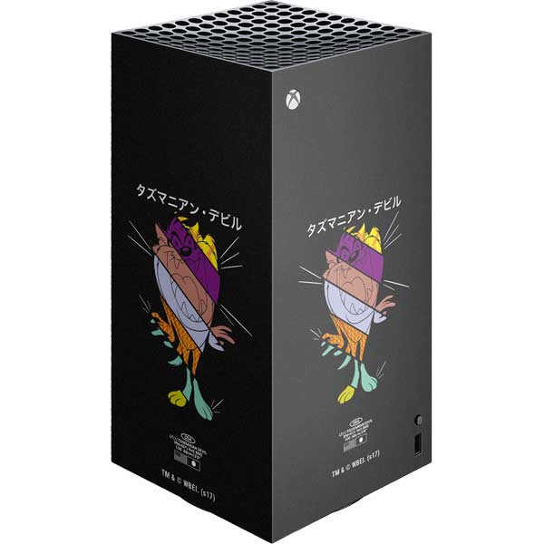 Looney Tunes Tasmanian Devil Sliced Juxtapose Xbox Series X Skins