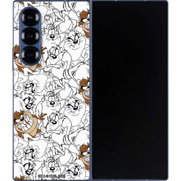 Tasmanian Devil Super Sized Pattern Skin for Galaxy Z Fold6 | Skinit