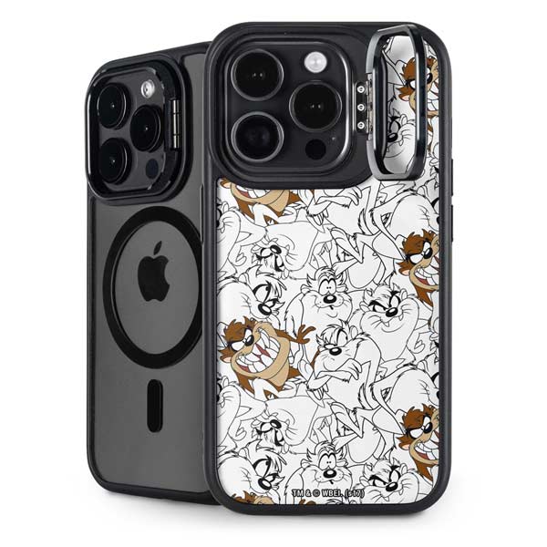 Looney Tunes Tasmanian Devil Super Sized Pattern iPhone Cases