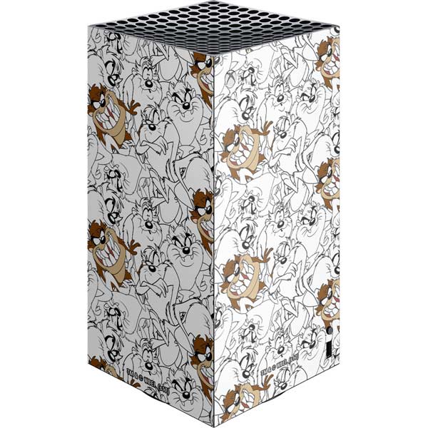 Looney Tunes Tasmanian Devil Super Sized Pattern Xbox Series X Skins