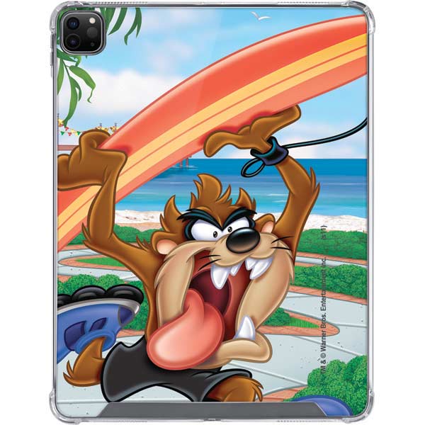 Looney Tunes Tasmanian Devil Surfboard iPad Cases