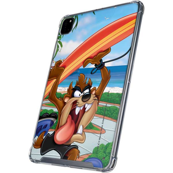 Looney Tunes Tasmanian Devil Surfboard iPad Cases