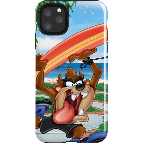 Looney Tunes Tasmanian Devil Surfboard iPhone Cases