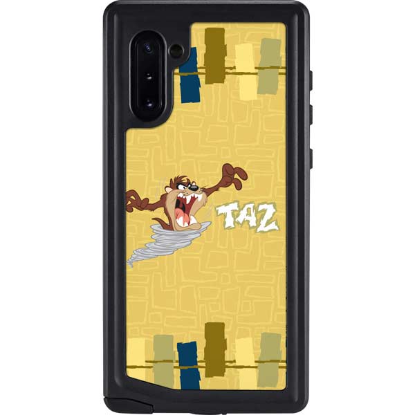 Looney Tunes Tasmanian Devil Swirl Cream Galaxy Cases