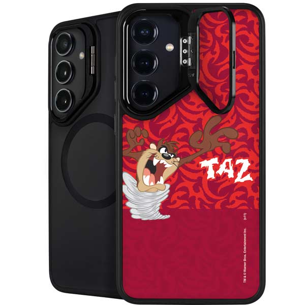 Looney Tunes Tasmanian Devil Swirl Galaxy S26 Kickstand Case