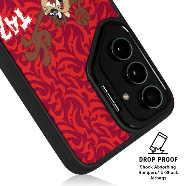 Looney Tunes Tasmanian Devil Swirl Galaxy S26 Kickstand Case