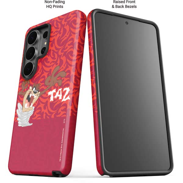 Looney Tunes Tasmanian Devil Swirl Galaxy S26 Ultra Impact Case