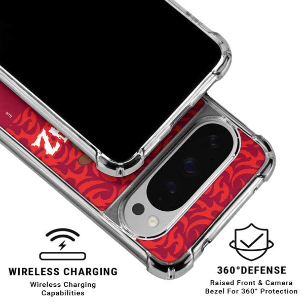 Looney Tunes Tasmanian Devil Swirl Google Pixel 10 Pro XL Clear Case
