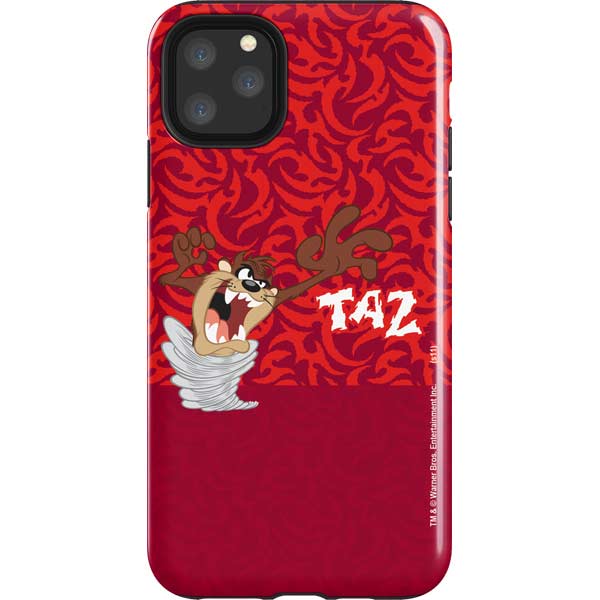 Looney Tunes Tasmanian Devil Swirl iPhone Cases