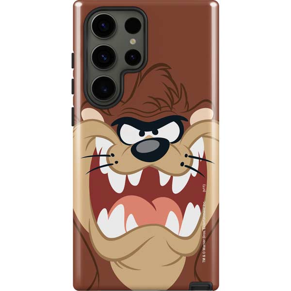 Looney Tunes Tasmanian Devil Up Close Galaxy S23 Ultra Pro Case