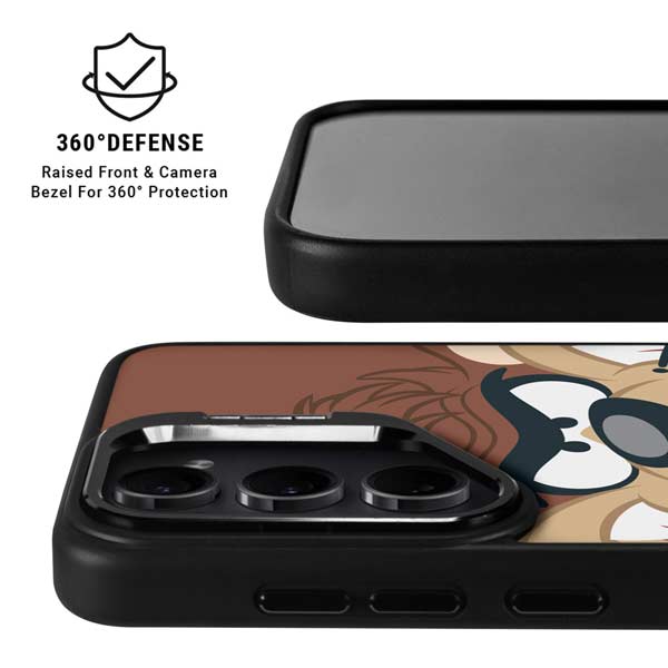 Looney Tunes Tasmanian Devil Up Close Galaxy S26 Plus Kickstand Case