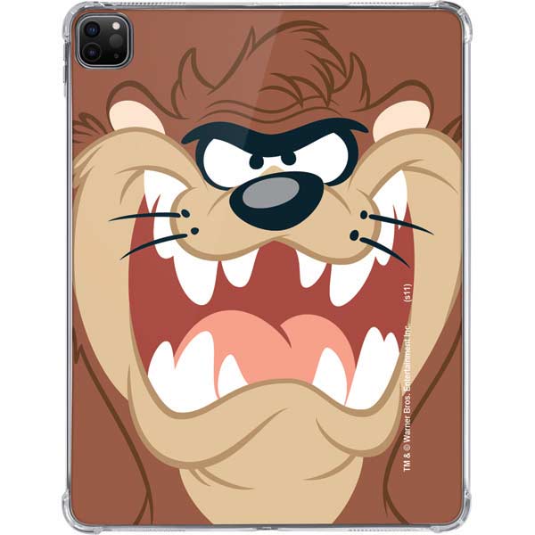 Looney Tunes Tasmanian Devil Up Close iPad Pro 11in (2024) Clear Case
