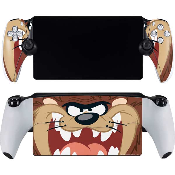 Looney Tunes Tasmanian Devil Up Close PlayStation PS5 Skins