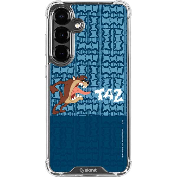 Looney Tunes Tasmanian Devil Yell Galaxy S26 Plus Clear Case
