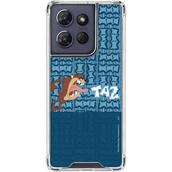 Looney Tunes Tasmanian Devil Yell Moto G Stylus 5G (2025) Clear Case