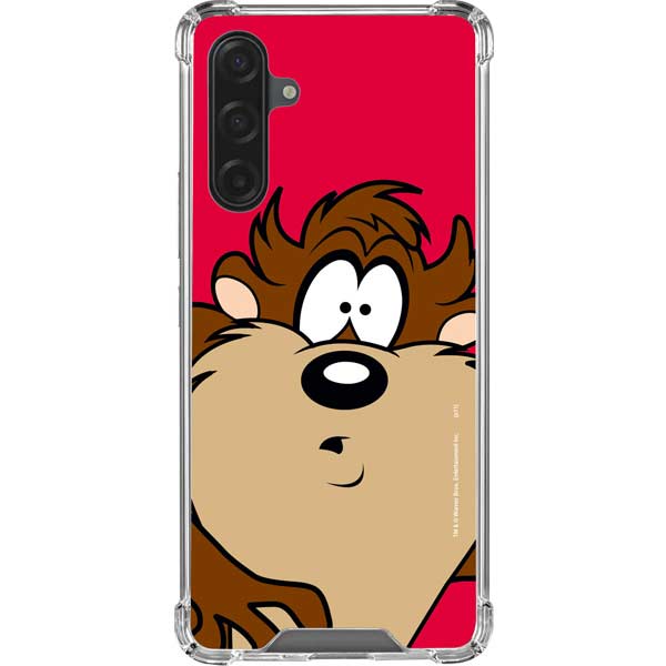 Looney Tunes Tasmanian Devil Zoomed In Galaxy Cases