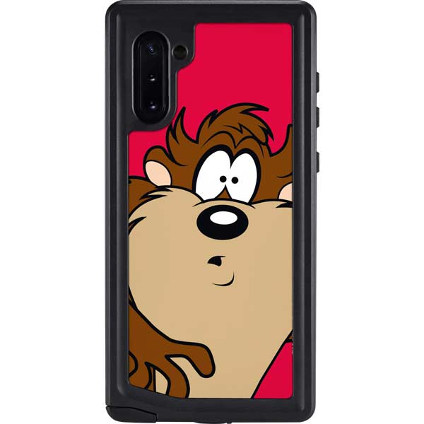 Looney Tunes Tasmanian Devil Zoomed In Galaxy Cases
