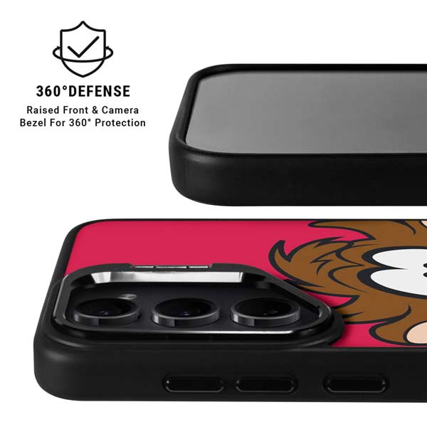 Looney Tunes Tasmanian Devil Zoomed In Galaxy S26 Kickstand Case