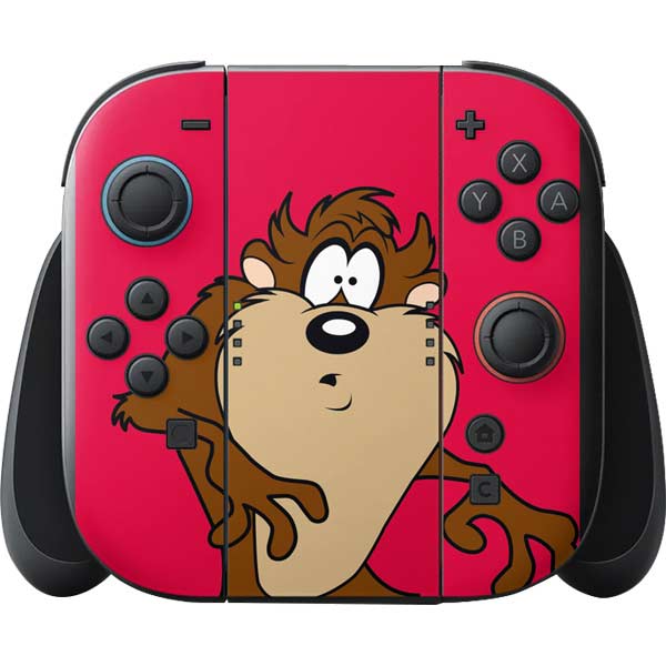 Looney Tunes Tasmanian Devil Zoomed In Nintendo Switch 2 (2025) with Joy-Con Skin