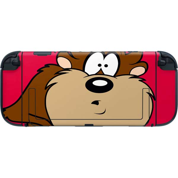 Looney Tunes Tasmanian Devil Zoomed In Nintendo Switch 2 (2025) with Joy-Con Skin