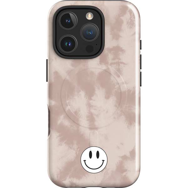 Taupe Tie Dye iPhone 16 Pro Magsafe Impact Case