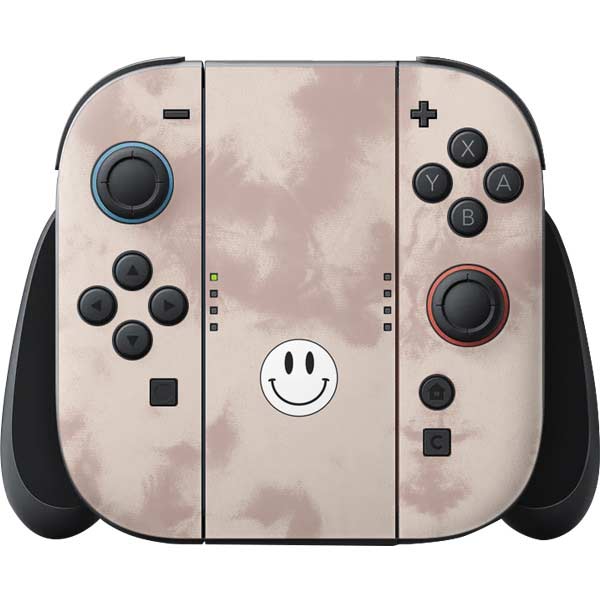Taupe Tie Dye Nintendo Skins