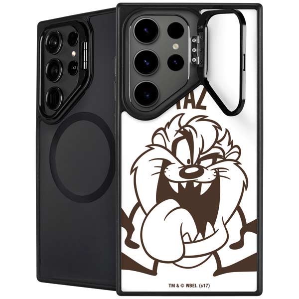 Looney Tunes Taz Big Head Galaxy S26 Ultra Kickstand Case
