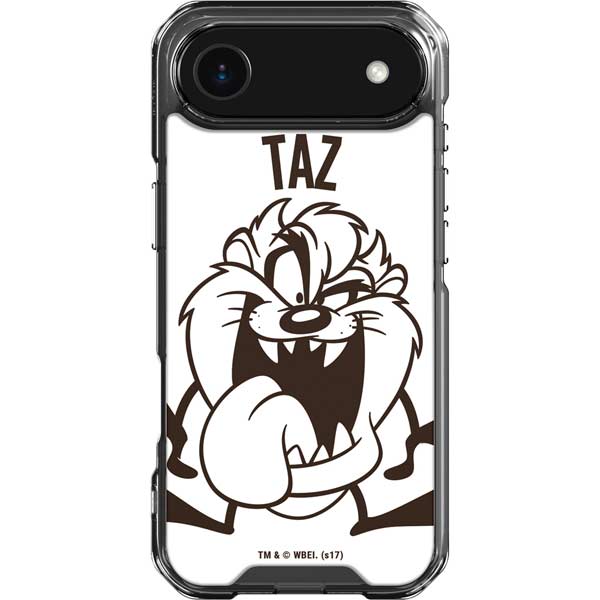 Looney Tunes Taz Big Head iPhone 17 Air Clear Case