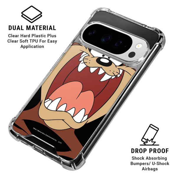 Looney Tunes Taz Google Pixel 10 Pro XL Clear Case