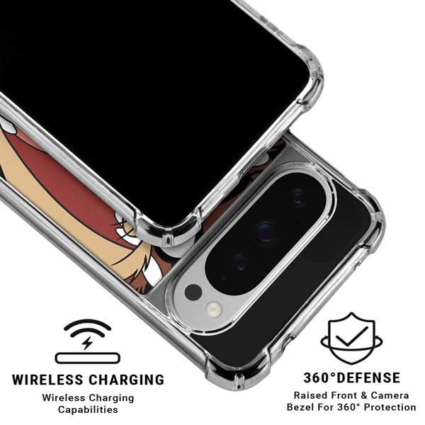 Looney Tunes Taz Google Pixel 10 Pro XL Clear Case