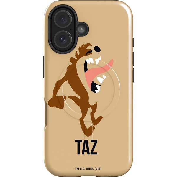 Looney Tunes Taz Identity iPhone 16 Magsafe Impact Case