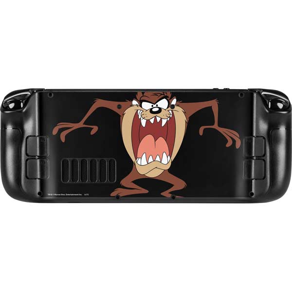 Taz Breaking Computer Looney Tunes Taz Steam Deck Handheld Gaming Computer OLED Skin – Skinit