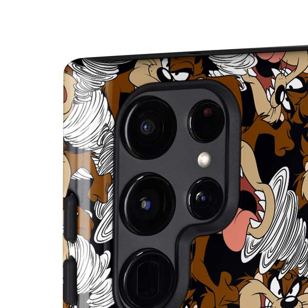 Galaxy S25 Ultra Looney Tunes Taz Super Sized Pattern Impact Case ...