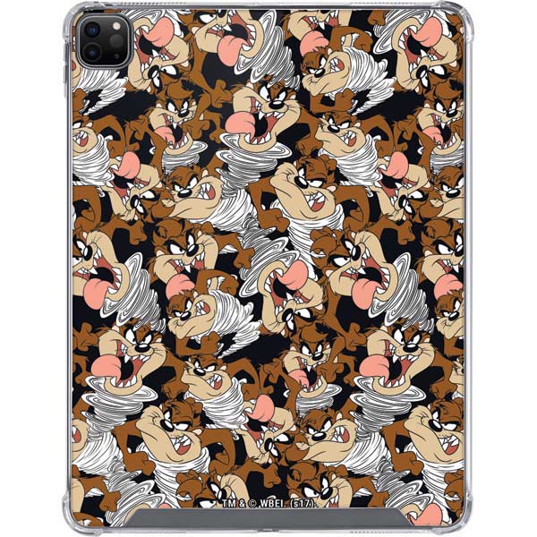 Looney Tunes Taz Super Sized Pattern iPad Cases